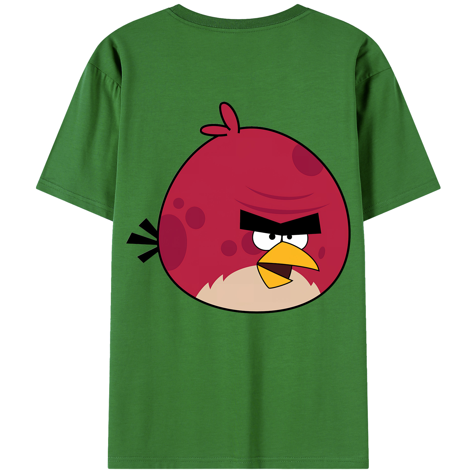 （画像用） Angry Birds アングリーバード レディース半袖Tシャツ(バックプリント)